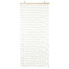H&S Collection Door Curtain 90x200 cm Bamboo Multicolour