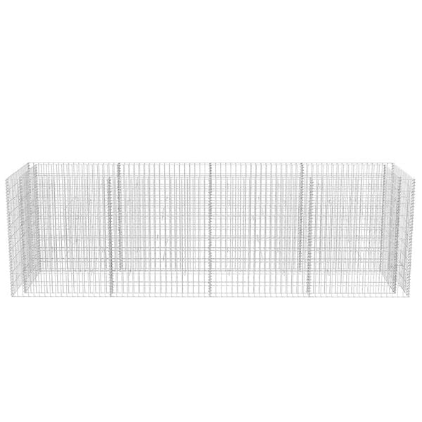 vidaXL Gabion Raised Bed Steel 360x90x100 cm