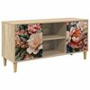 vidaXL TV Cabinet BORNE 102 x 33 x 50 cm Sonoma Engineered Wood