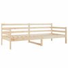 vidaXL Day Bed without Mattress 90x190cm Solid Wood Pine