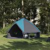 vidaXL Teepee Tent with Roof Blue and Grey 490 x 410 x 210 cm