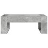 vidaXL Coffee Table Concrete Grey 110 x 50 x 41 cm Engineered Wood