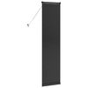 vidaXL Venetian Blinds Height Adjustable Black 175 x 50 cm Aluminium