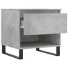 vidaXL Coffee Tables 2 pcs Concrete Grey 50x46x50 cm Engineered Wood