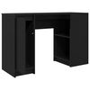 vidaXL Desk Black Oak 120x42x76 cm Engineered Wood