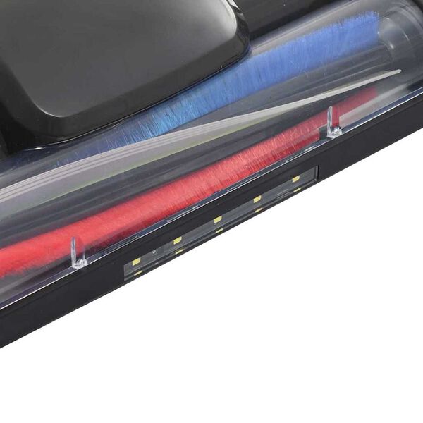 vidaXL Vacuum Cleaner Adjustable Purple 23.5 x 23 x 112.5 cm Aluminium