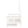 vidaXL Kids Bed Frame with Drawers White 70x140 cm Solid Wood Pine