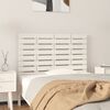 vidaXL Wall Headboard White 81x3x63 cm Solid Wood Pine