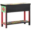 vidaXL Console Table Multicolour 100 x 30 x 75 cm Solid Mango wood