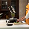 ErgoLine Adjustable Tablet Stand with Round Foot Aluminium