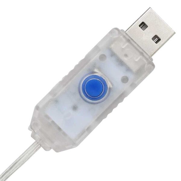 vidaXL 3D Reindeer with 250 LEDs Warm white 180 cm PET