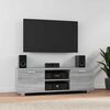 vidaXL TV Cabinet Grey Sonoma 120x40.5x35 cm Engineered Wood