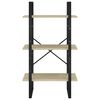 vidaXL Storage Shelf Sonoma Oak 60x30x105 cm Engineered Wood