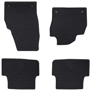 vidaXL Car Mat 4 pcs Black suitable for VW POLO 2021- Rubber