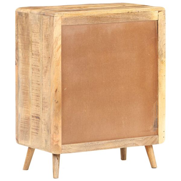 vidaXL Sideboard 60x35x76 cm Rough Mango Wood