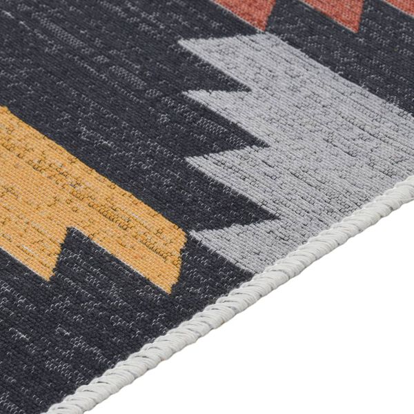 vidaXL Rug Multicolour 100x200 cm Cotton