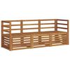 vidaXL Sofa Sets 3 pcs Natural Solid Acacia Wood
