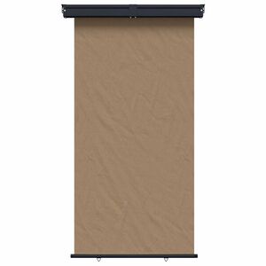 vidaXL Balcony Side Awning 140 x 250 cm 100% polyester iron steel