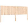 vidaXL Bed Frame without Mattress 200x200 cm Solid Wood Pine