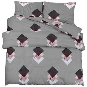 vidaXL Duvet Cover Set Multicolour 225x220 cm Cotton