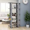 vidaXL Book Cabinet/Room Divider Concrete Grey 80x30x160 cm Engineered Wood