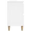vidaXL Sink Cabinet White 80x33x60 cm Engineered Wood