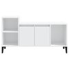 vidaXL TV Cabinet White 100x35x55 cm Engineered Wood