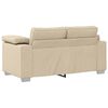 vidaXL Sofa Cream 160 x 77 x 82 cm Fabric