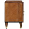 vidaXL TV Cabinet Honey Brown 105 x 33 x 46 cm Solid Mango Wood