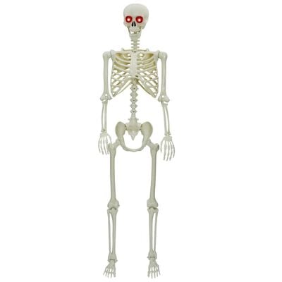 Halloween Skeleton White 155 x 38.5 cm