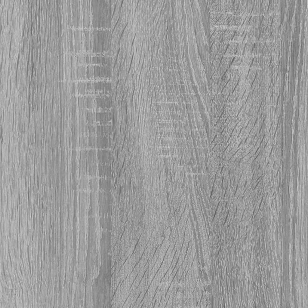 vidaXL Highboard Grey Sonoma 35x34x180 cm Engineered Wood