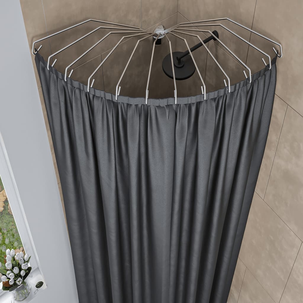 Sealskin Shower Curtain Rail Umbrella vidaXL.co.uk