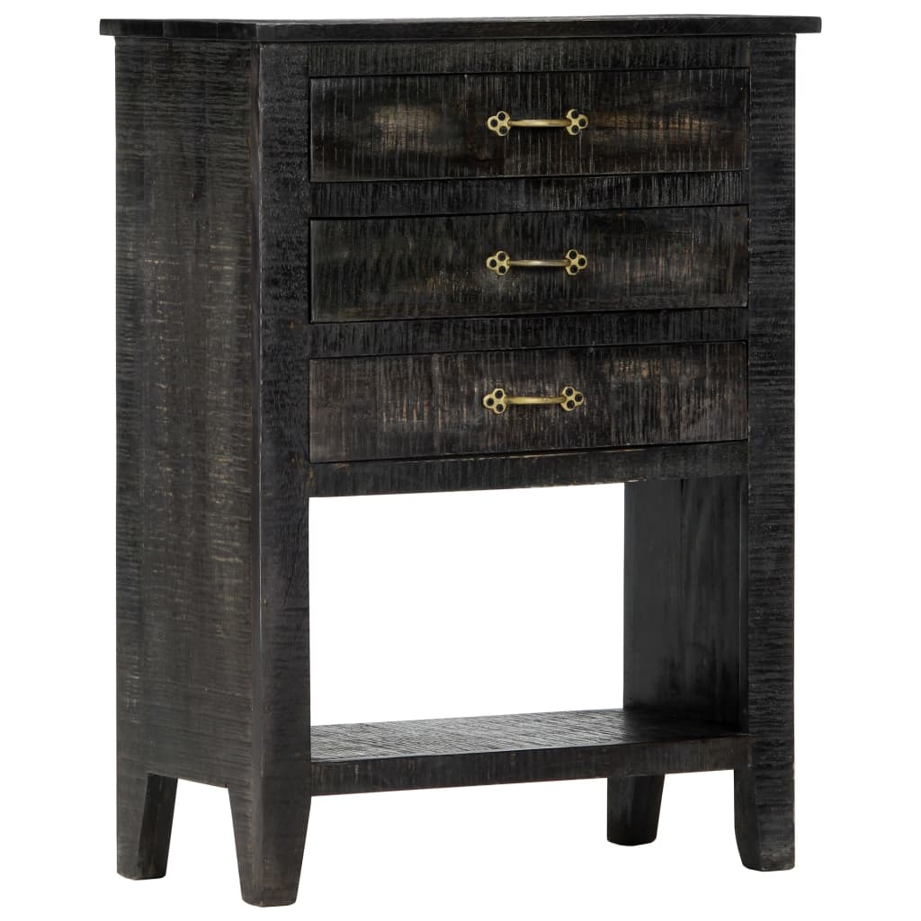 vidaXL Side Cabinet 60x30x80 cm Solid Mango Wood