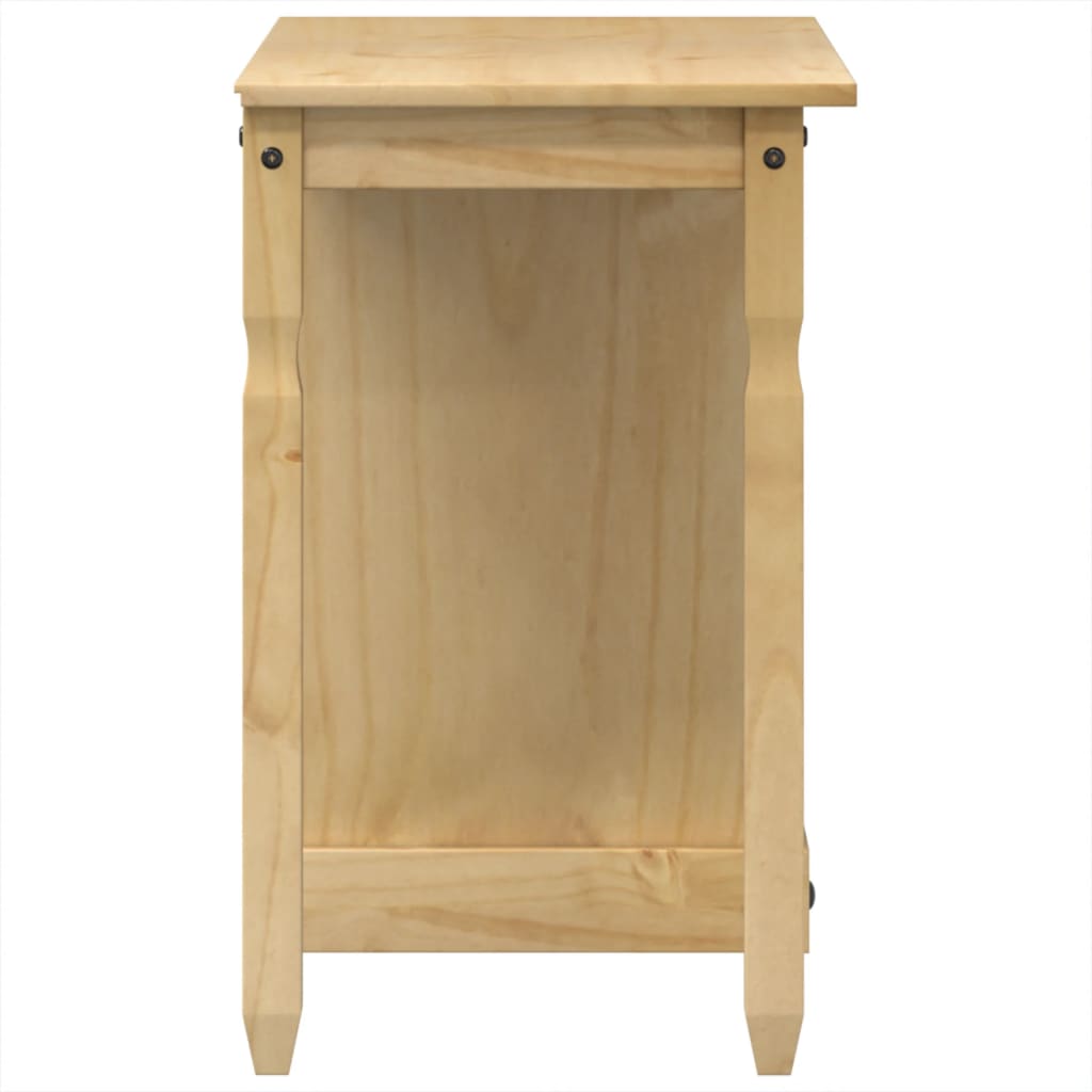vidaXL Dressing Table Corona 110x50x75 cm Solid Wood Pine