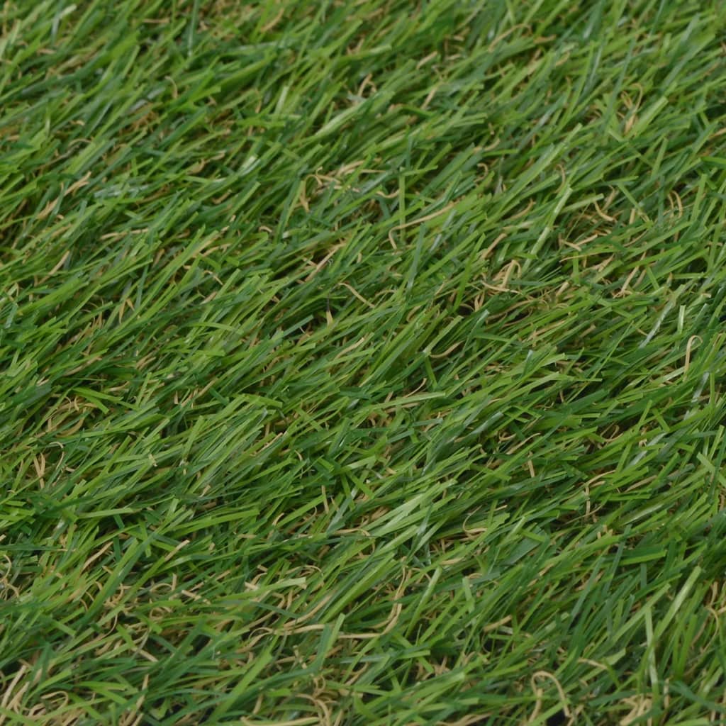 vidaXL Artificial Grass 1x5 m/20-25 mm Green