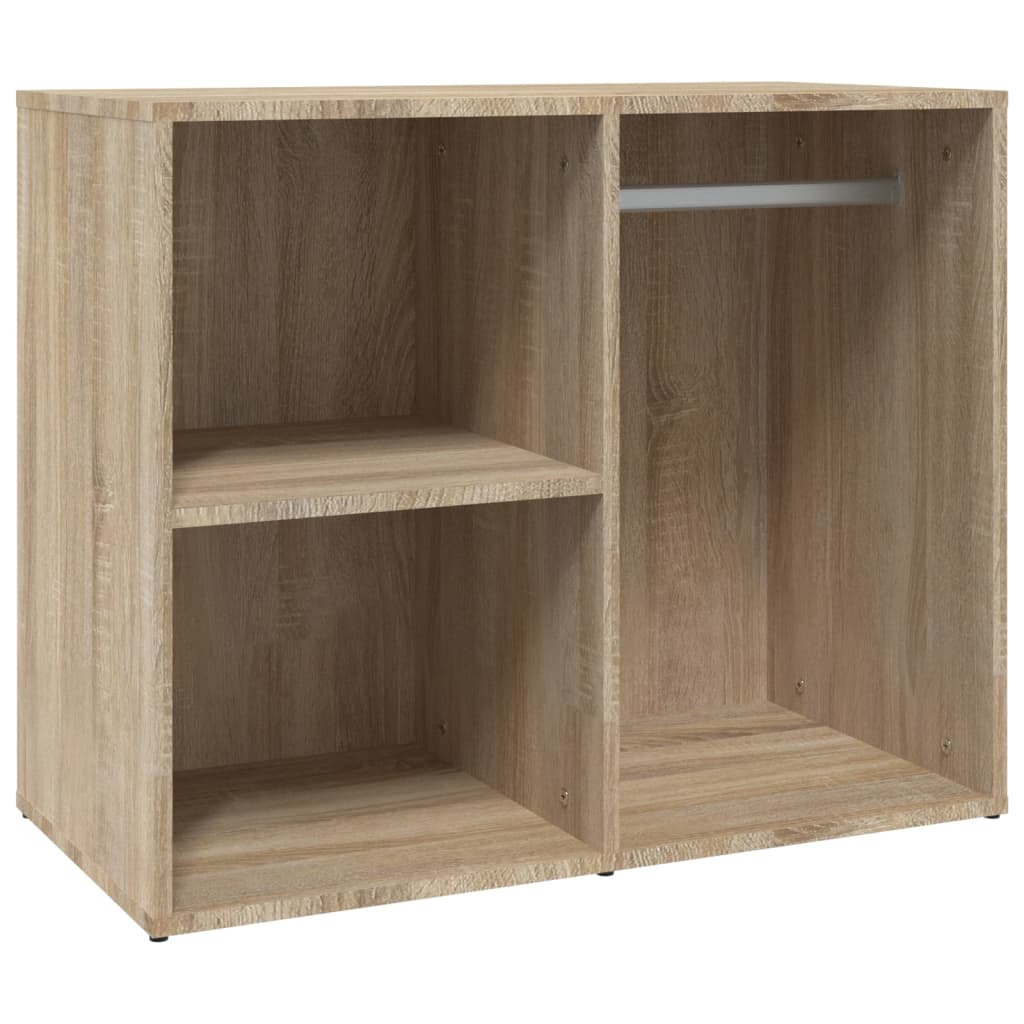 vidaXL Dressing Cabinet Sonoma Oak 80x40x65 cm Engineered Wood