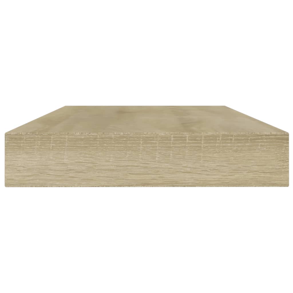 vidaXL Bookshelf Boards 8 pcs Sonoma Oak 80x10x1.5 cm Engineered Wood
