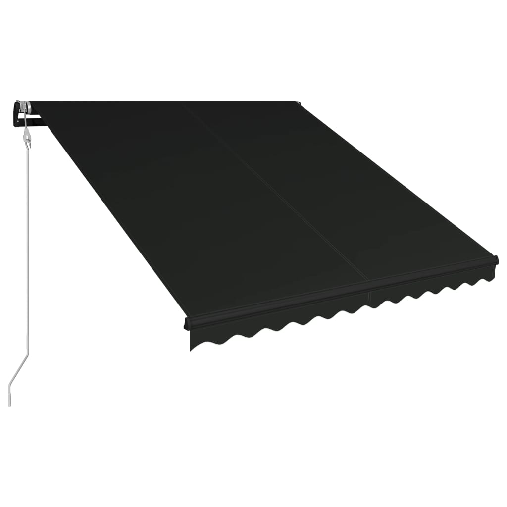 vidaXL Automatic Retractable Awning 300x250 cm Anthracite