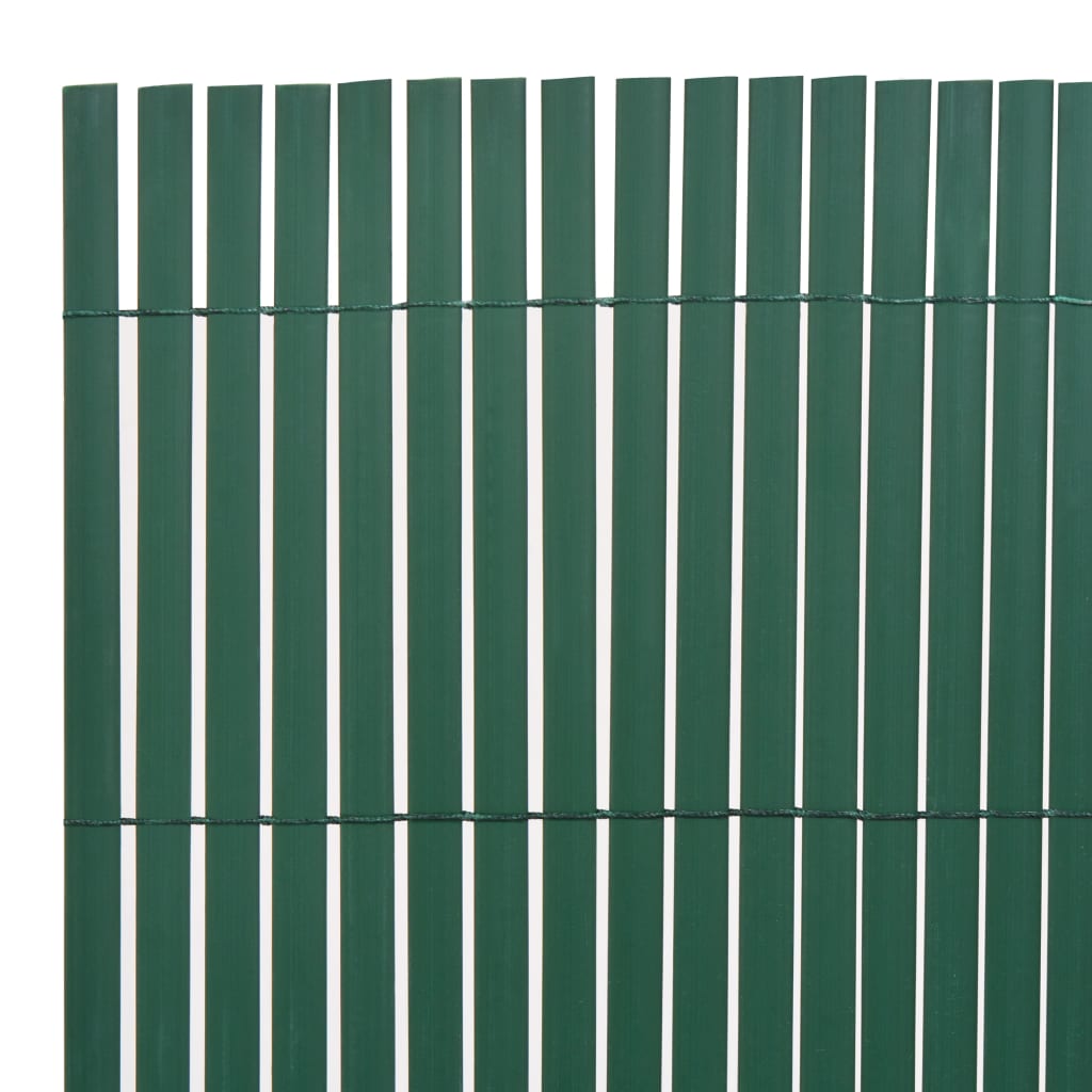 vidaXL Double-Sided Garden Fence 90x400 cm Green