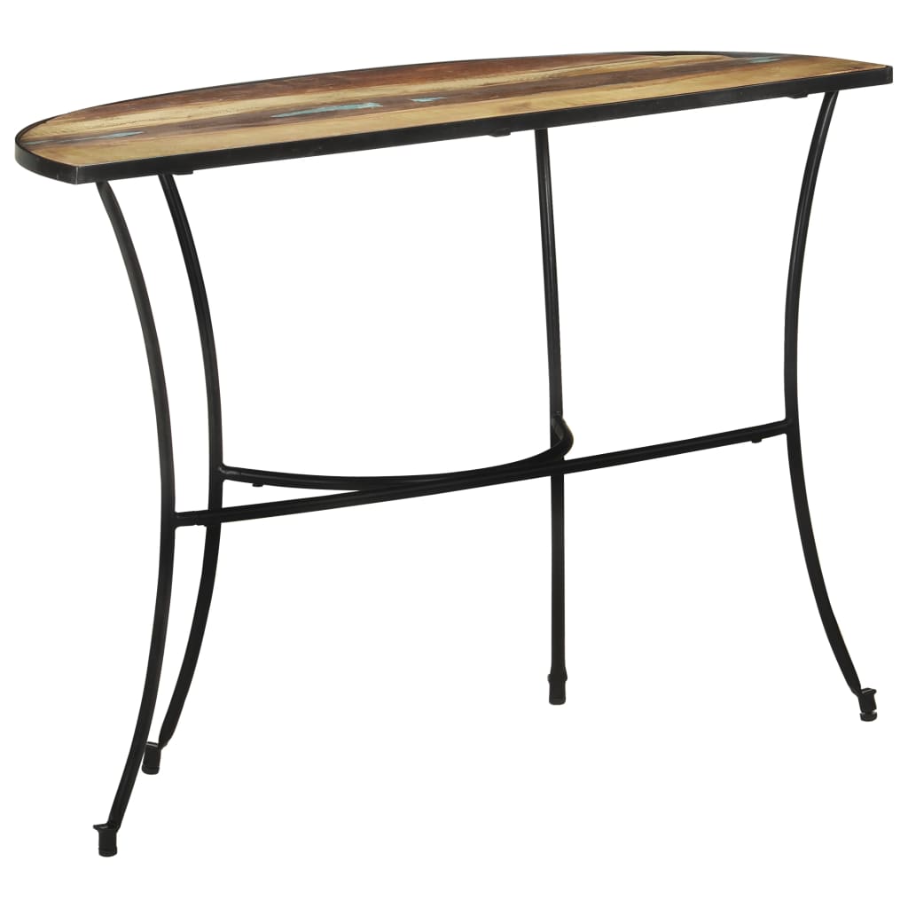 vidaXL Side Table 110x40x77 cm Solid Reclaimed Wood
