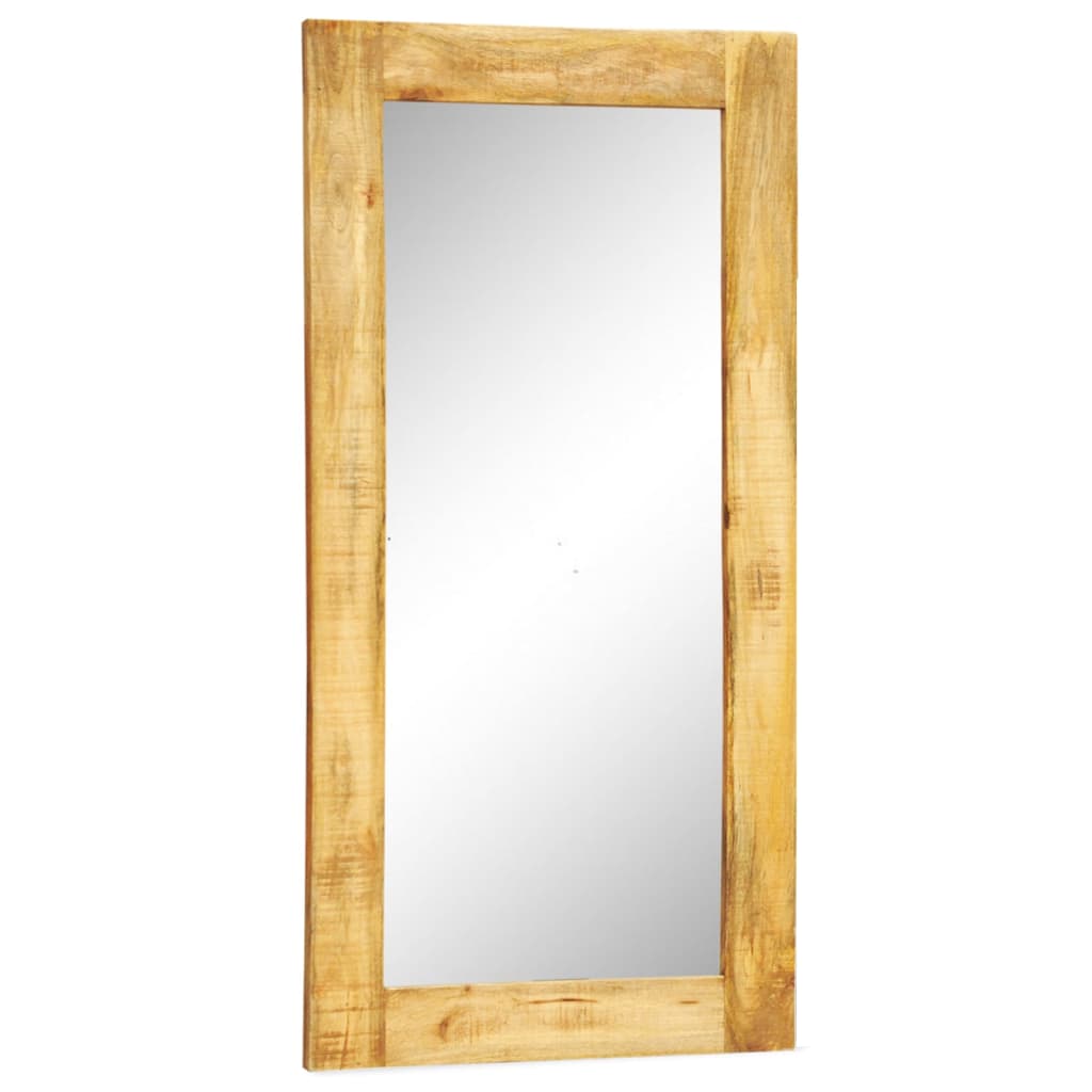 vidaXL Wall Mirror with Solid Wood Frame 120 x 60 cm