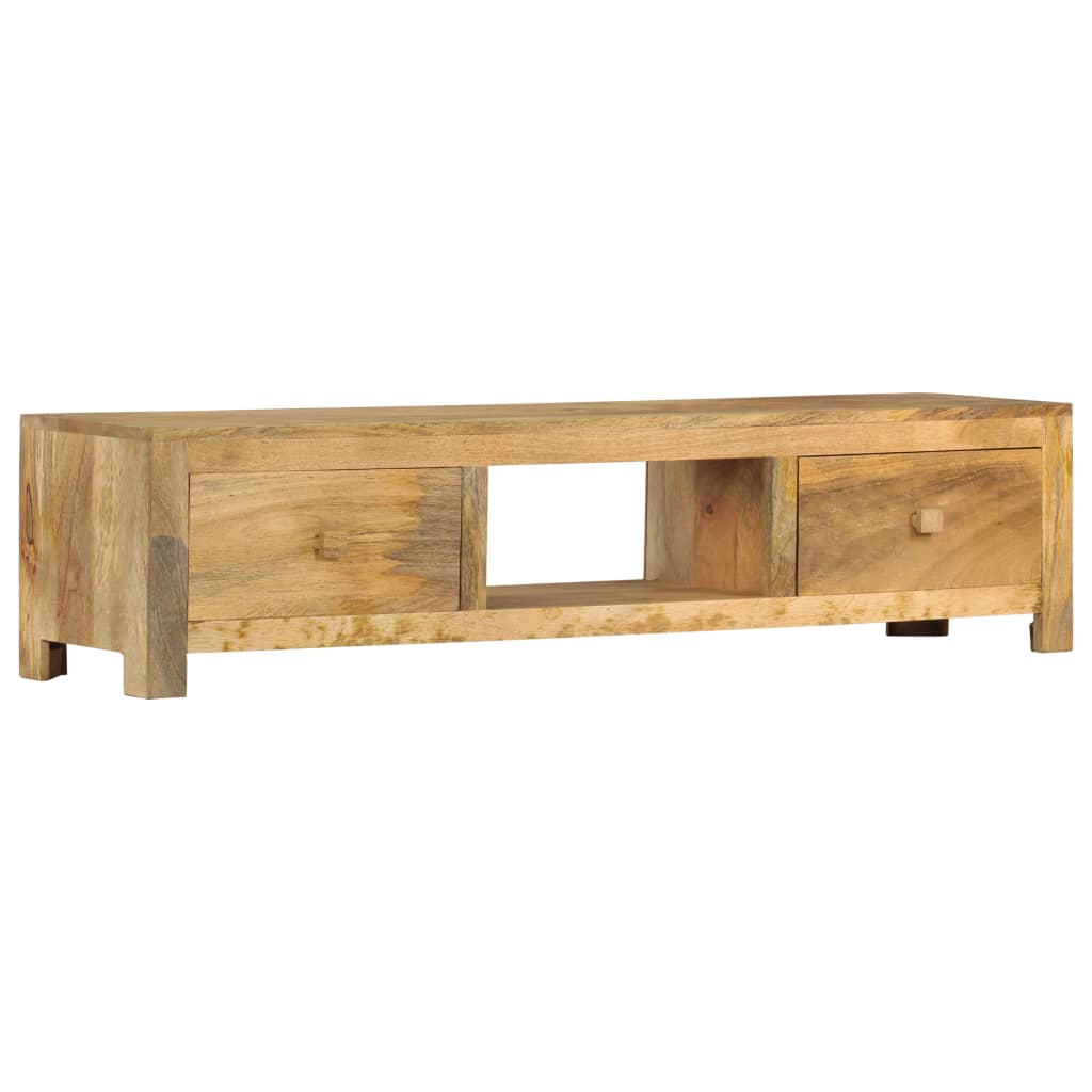 vidaXL TV Cabinet 140x30x32 cm Solid Mango Wood