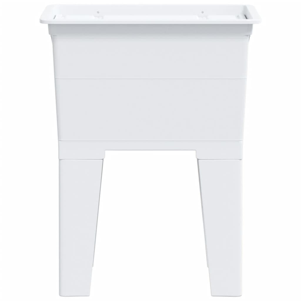 vidaXL Laundry Tub White 59x41x75 cm Resin