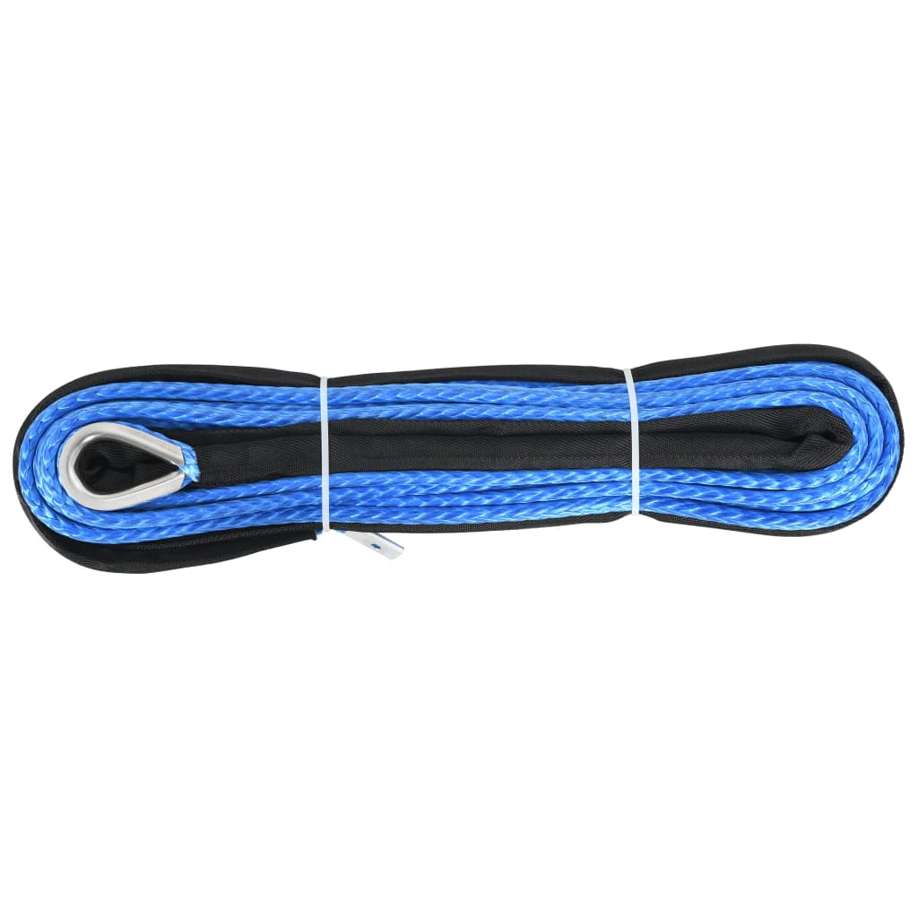 vidaXL Winch Rope Blue 9 mm x 26 m