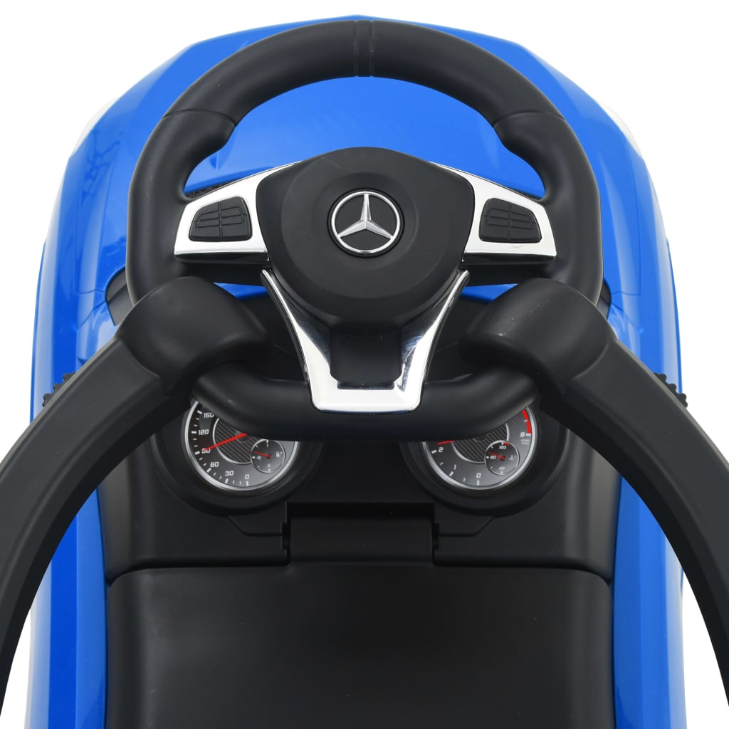 vidaXL Ride-on Car with Push Bar Mercedes Benz GLE63 Blue