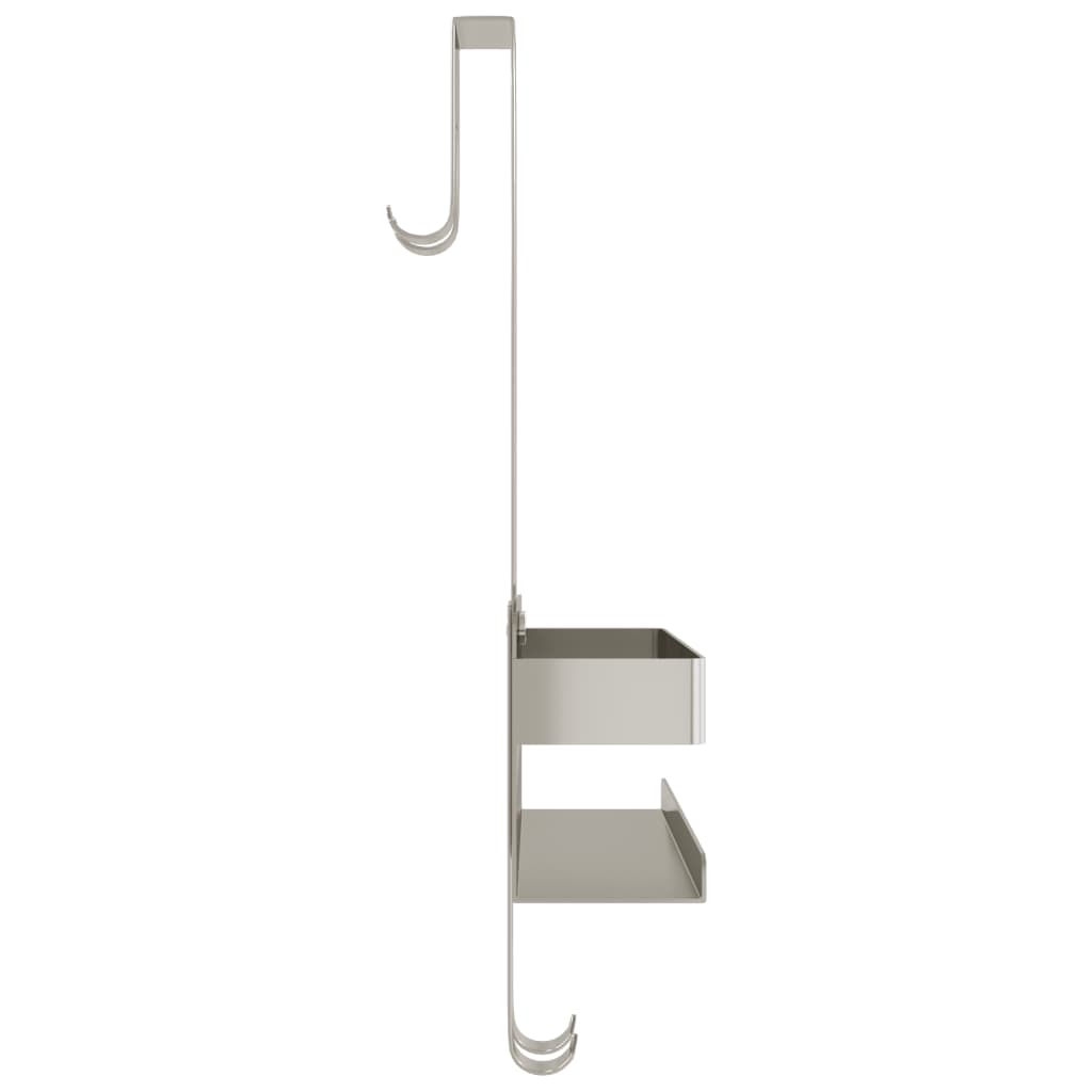vidaXL Hanging Shower Caddy Brushed 304 Stainless Steel