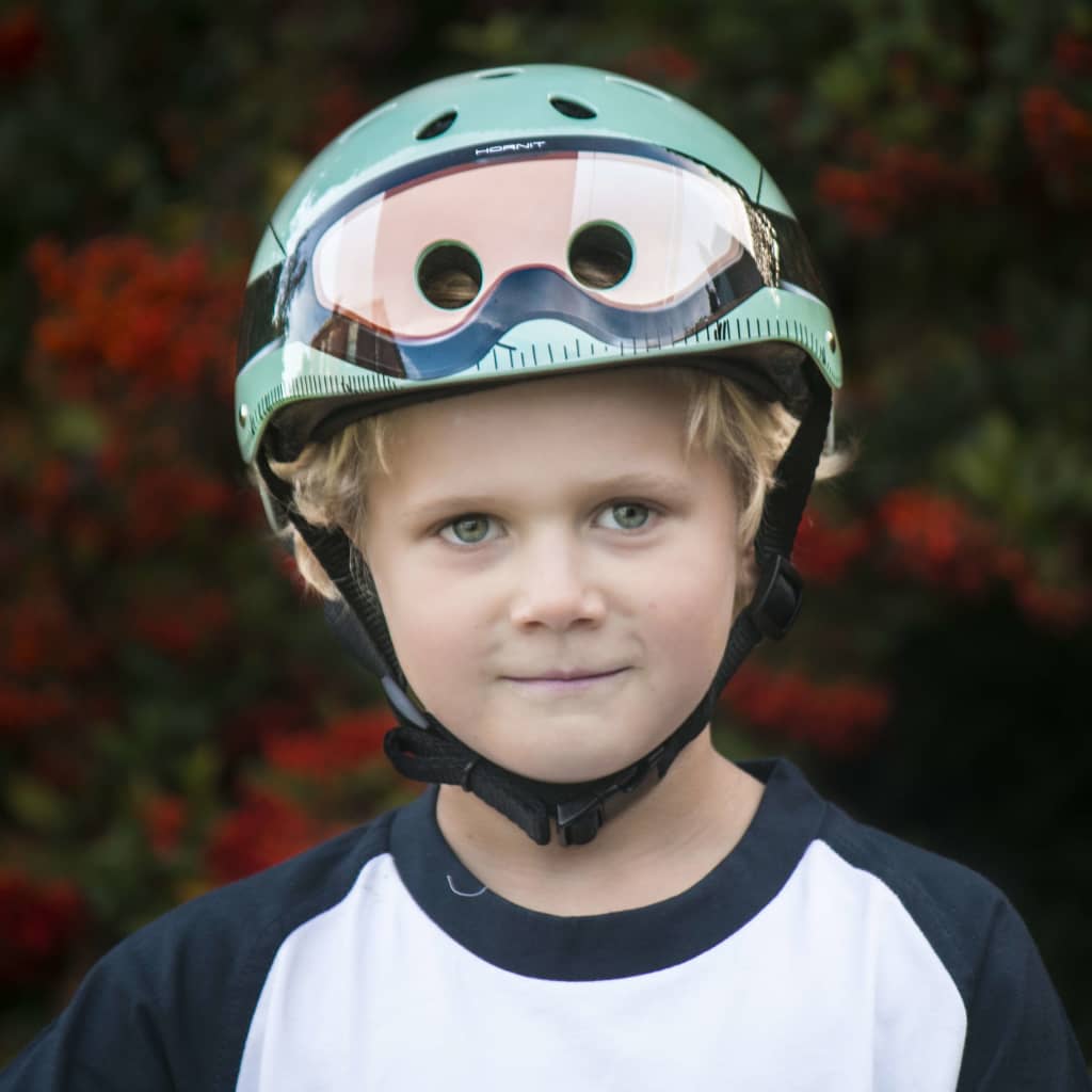 Mini Hornit Lids Kids Bike Helmet Military S