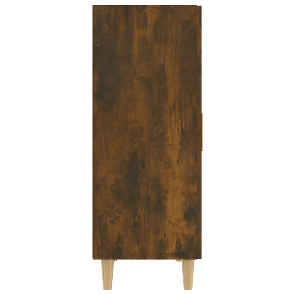 vidaXL Sideboard Smoked Oak 70x34x90 cm Engineered Wood