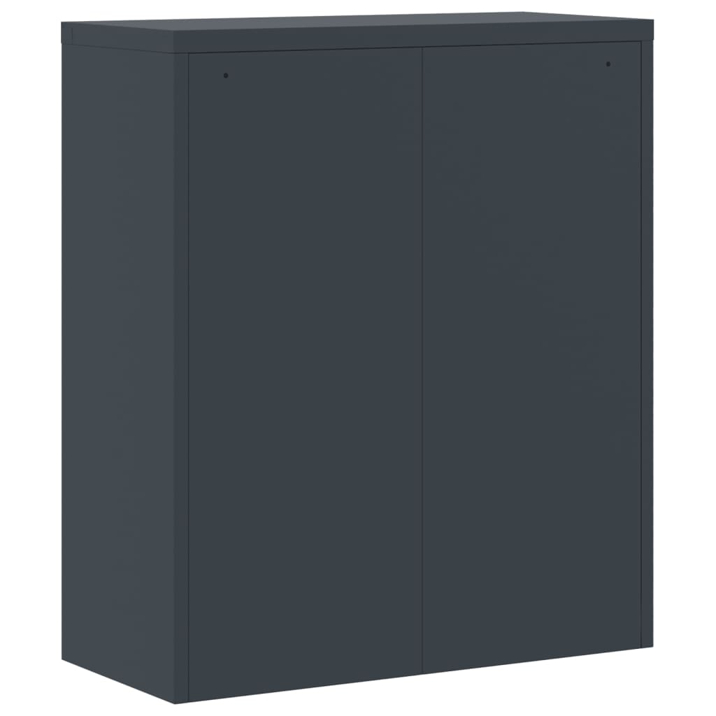 vidaXL File Cabinet Anthracite 90x40x105 cm Steel