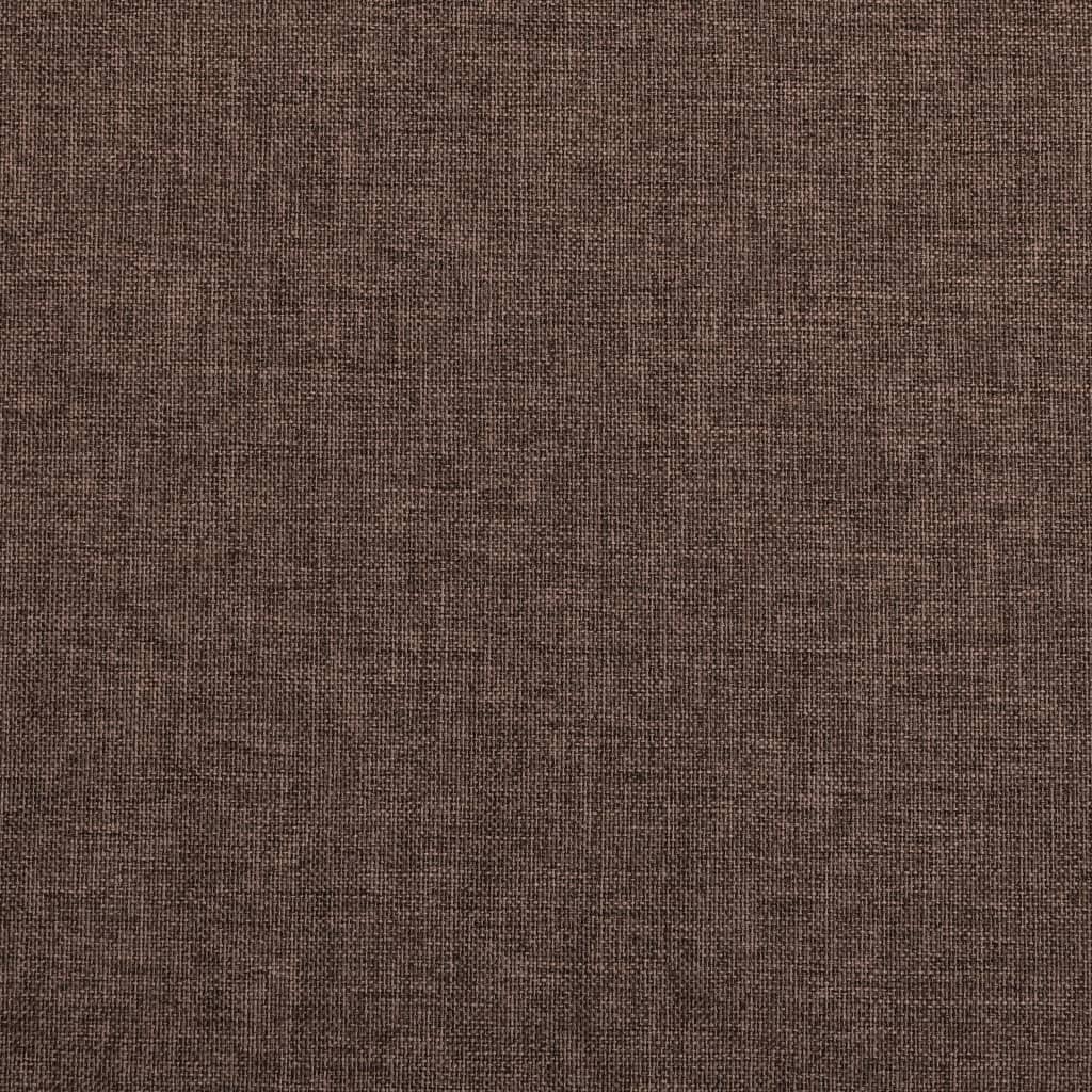 vidaXL Linen-Look Blackout Curtain with Hooks Taupe 290x245 cm